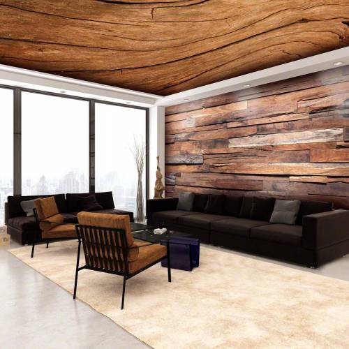 Plafond tendu et Effet bois Plafond tendu et Effet bois