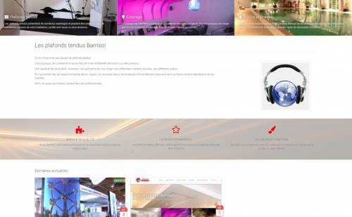Un nouveau site pour Amay Barrisol Un nouveau site pour Amay Barrisol